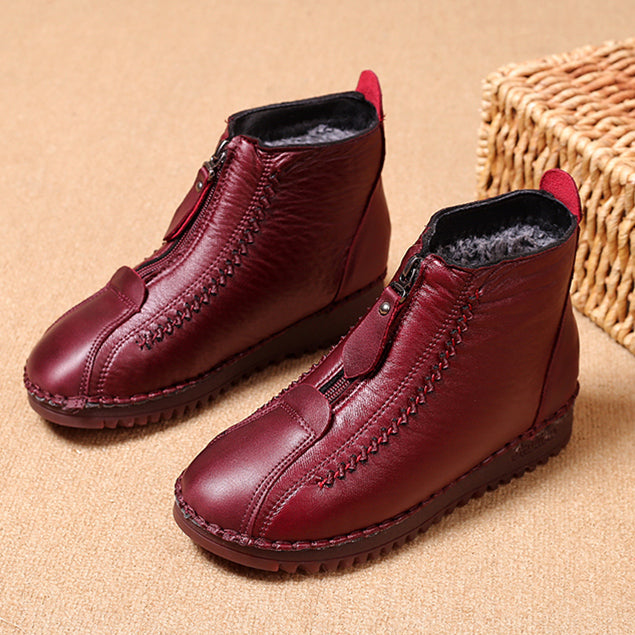 š„ćTallas 35-42ćBotas de mujer para otoƱo/invierno, suela suave con cremallera, elegantes y cómodas