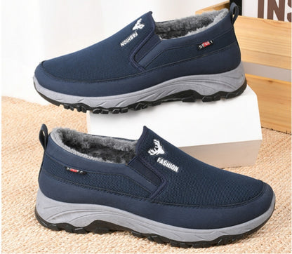 【38-44】2024 nuevos zapatos gruesos botas de invierno de algodón cálidas