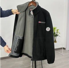 ✨【S-3XL】Moške tople in sproščene jakne velikih velikosti za jesen in zimo