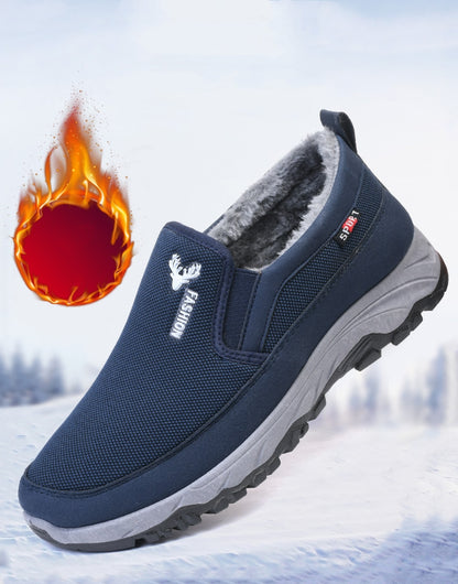 【38-44】2024 nuevos zapatos gruesos botas de invierno de algodón cálidas