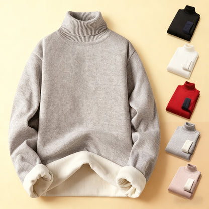🔥【M-4XL】Nuevo suéter de cuello alto para hombre para otoño e invierno
