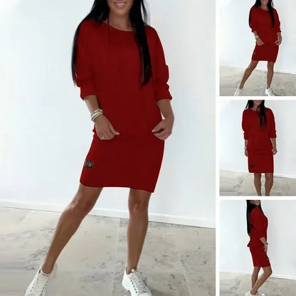 🎁Nuevo vestido ajustado de algodón para mujer, a partir de 2025