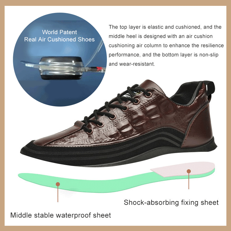 👞【38-48】🐊Zapatillas deportivas italianas de lujo con estampado de cocodrilo