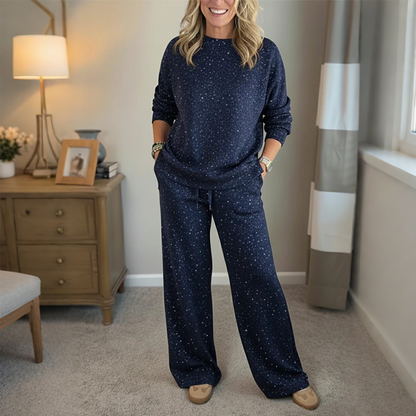 [Conjunto de dos piezas] Chándal holgado y elegante para mujer.