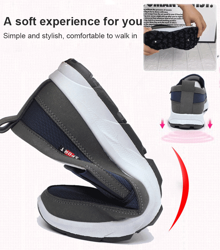 🔥【Oferta por tiempo limitado】Mocasines de lona antideslizantes para hombre