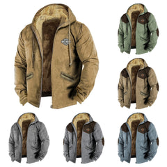 🔥Časovno omejena ponudba💥【M-5XL】Moška jopa s kapuco 2025 – Jesensko/zimska moda, okrepljena toplota, udobna in odporna na hladno vreme