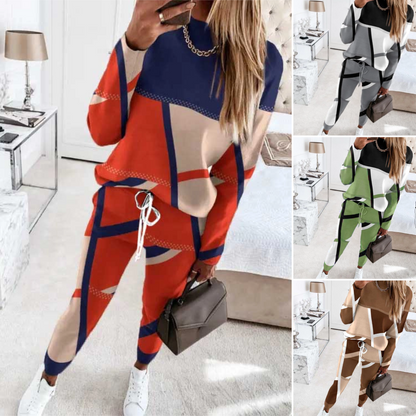 【🔥Top + pantalón】Nuevo traje casual para mujer【S-3XL】