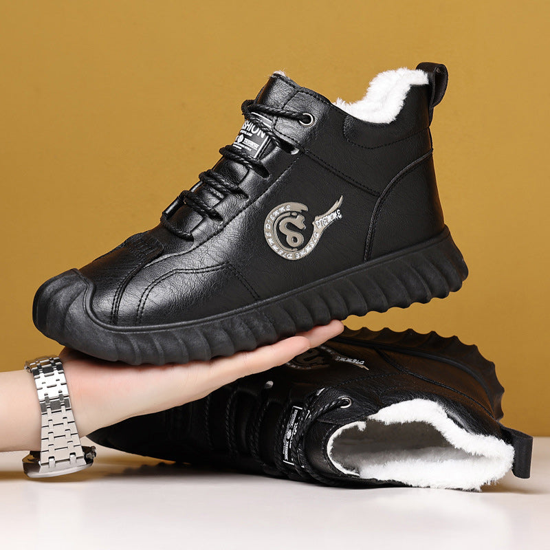 💥50% DE DESCUENTO🔥Zapatos altos de algodón para hombre cálidos de invierno