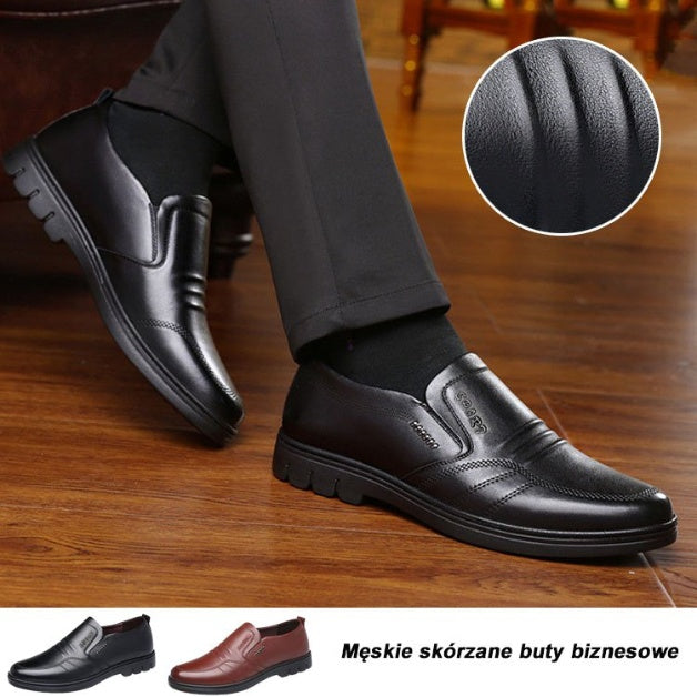 🔥Nuevos zapatos casuales de negocios para hombre fabricados en piel auténtica.