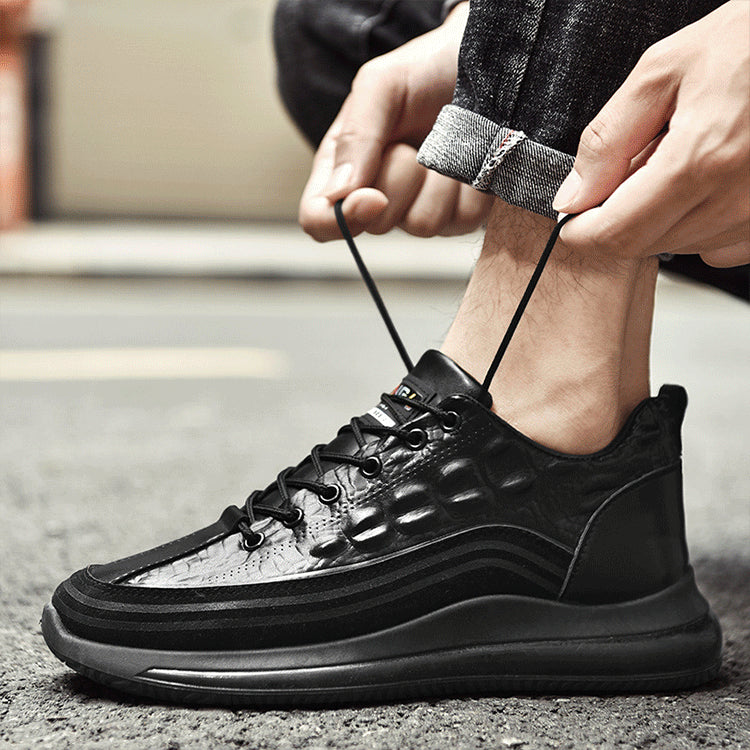 👞【38-48】🐊Zapatillas deportivas italianas de lujo con estampado de cocodrilo