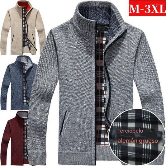 🧥[M-4XL]Nuevo abrigo holgado de lana para hombre