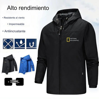 🔥【S-5XL】Chaqueta unisex cómoda resistente al viento y temperatura controlada.