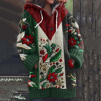 🔥！！！50% de descuento🔥🥰【S-5XL】Nuevo suéter cardigan retro cómodo