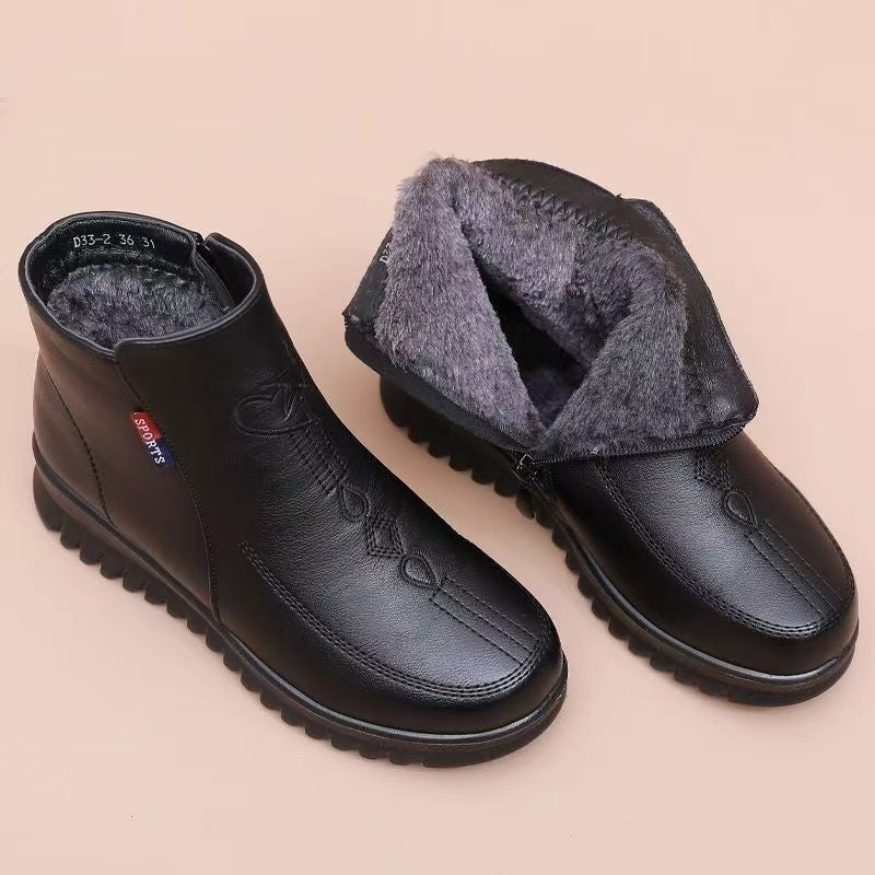 🔥Novedad para invierno ⛄ Botas Martin modernas con puño corto y pliegue para mayor comodidad.