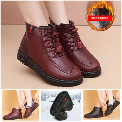 🔥【50% OFF】【35-43】Botines nuevos Otoño/Invierno 2025, suela suave, gruesos y cálidos