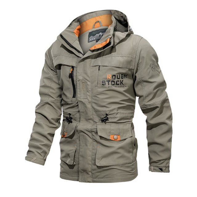 🔥【M-5XL】Chaqueta impermeable y cortavientos para hombre, otoño 2025