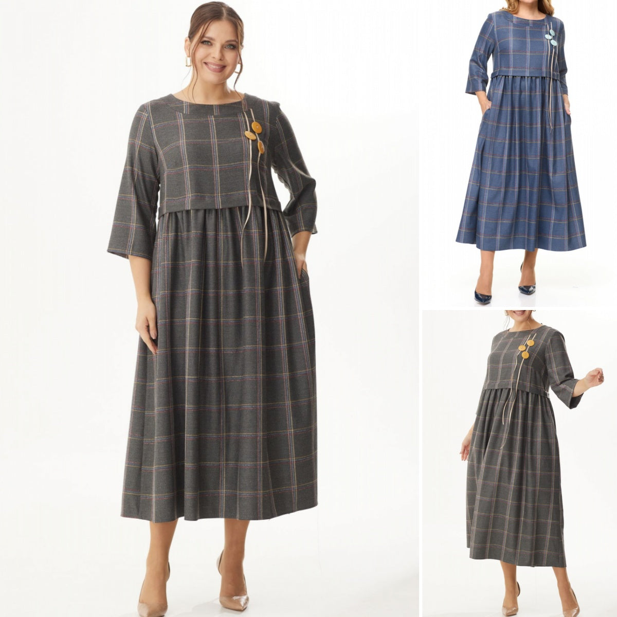 🍁🍂Vestido de otoño-invierno nuevo, moderno y de alta calidad.