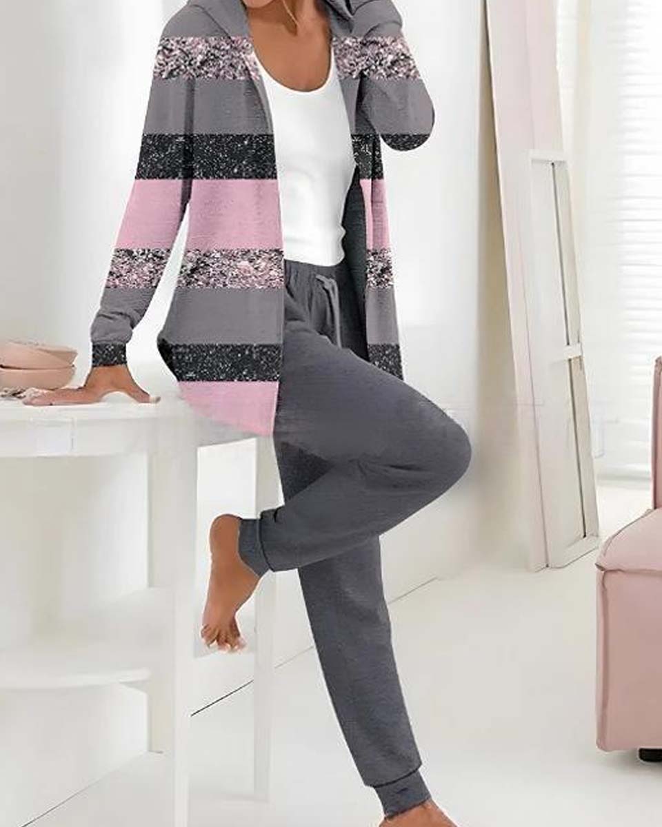 💃💖【50% de descuento】 Nuevo y sencillo conjunto de algodón para otoño e invierno 2025