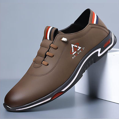 【39-44】【Gran oferta】Zapatos casuales de cuero genuino para hombre