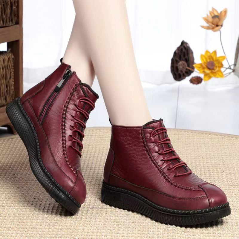 🔥【50% OFF】【35-43】Botines nuevos Otoño/Invierno 2025, suela suave, gruesos y cálidos