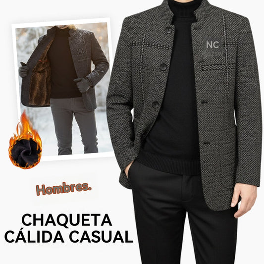 🧥 ¡50% de descuento! 🔥 Chaqueta de invierno para hombre: gruesa y resistente al viento, ideal para climas fríos al aire libre. ❄️✨【40-90kg】