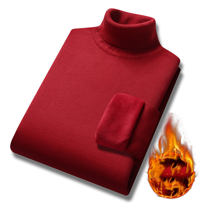 🔥【M-4XL】Nuevo suéter de cuello alto para hombre para otoño e invierno