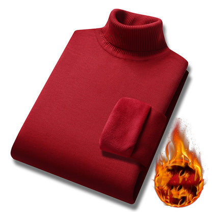 🔥【M-4XL】Nuevo suéter de cuello alto para hombre para otoño e invierno