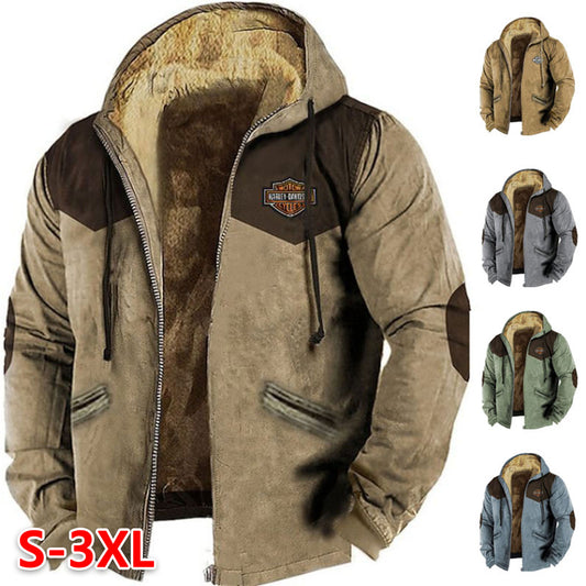 🔥Oferta por tiempo limitado💥【M-5XL】Sudadera con Capucha para Hombre 2025 – Moda de Otoño e Invierno, Refuerzo, Cálida y Cómoda para el Frío