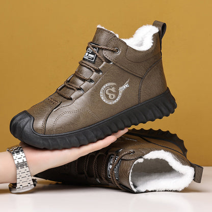 💥50% DE DESCUENTO🔥Zapatos altos de algodón para hombre cálidos de invierno