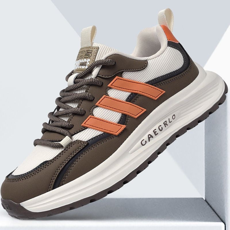 🔥¡Mitad de precio! Zapatillas de piel auténtica impermeables y antimanchas con suela suave.