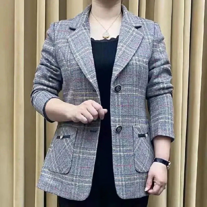 ✨🧥【Novedad de esta temporada】Chaqueta informal de lujo para mujer