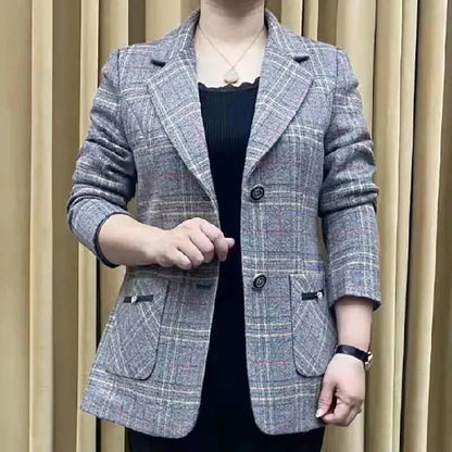 ✨🧥【Novedad de esta temporada】Chaqueta informal de lujo para mujer