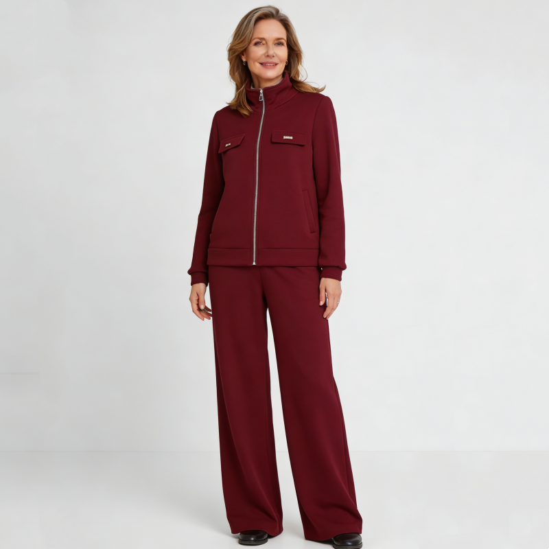 🔴Oferta por tiempo limitado💥【M-4XL】Traje casual de terciopelo para mujer, diseño atrevido (chaqueta + pantalón)