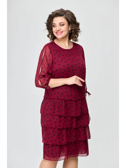 🏆【Compra 1 y obten 1 gratis】【S-5XL】💃Vestido de lujo con silueta ligera, confeccionado en cómoda gasa.