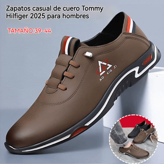 【39-44】【Gran oferta】Zapatos casuales de cuero genuino para hombre