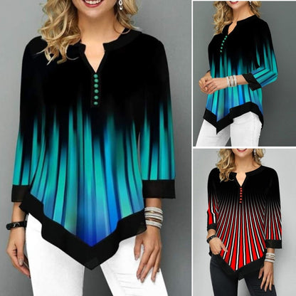 【S-5XL】Nueva camisa con estampado de moda otoño/invierno