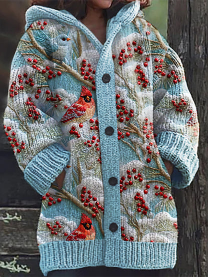 🔥【Tallas S~5XL】✨Nueva chaqueta con capucha retro, elegante y colorida para otoño/invierno 2025