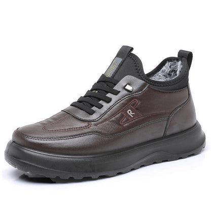 🔥【39-44】Zapatos de invierno para hombre con forro grueso y forro polar.