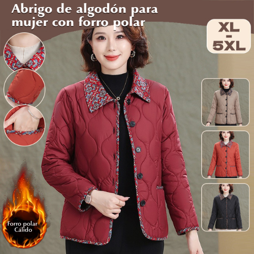 🧥🍂🎨Compre 1 y llévese 1 gratis🔥Otoño/invierno, moda informal, corte holgado, estilizado, bloques de colores versátiles, chaqueta ligera de algodón.