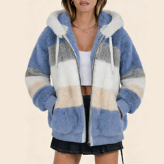 🔥50 % popust, nov ženski plašč iz debelega flisa