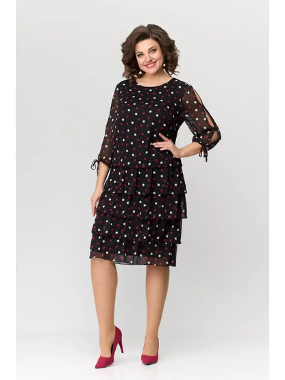 🏆【Compra 1 y obten 1 gratis】【S-5XL】💃Vestido de lujo con silueta ligera, confeccionado en cómoda gasa.