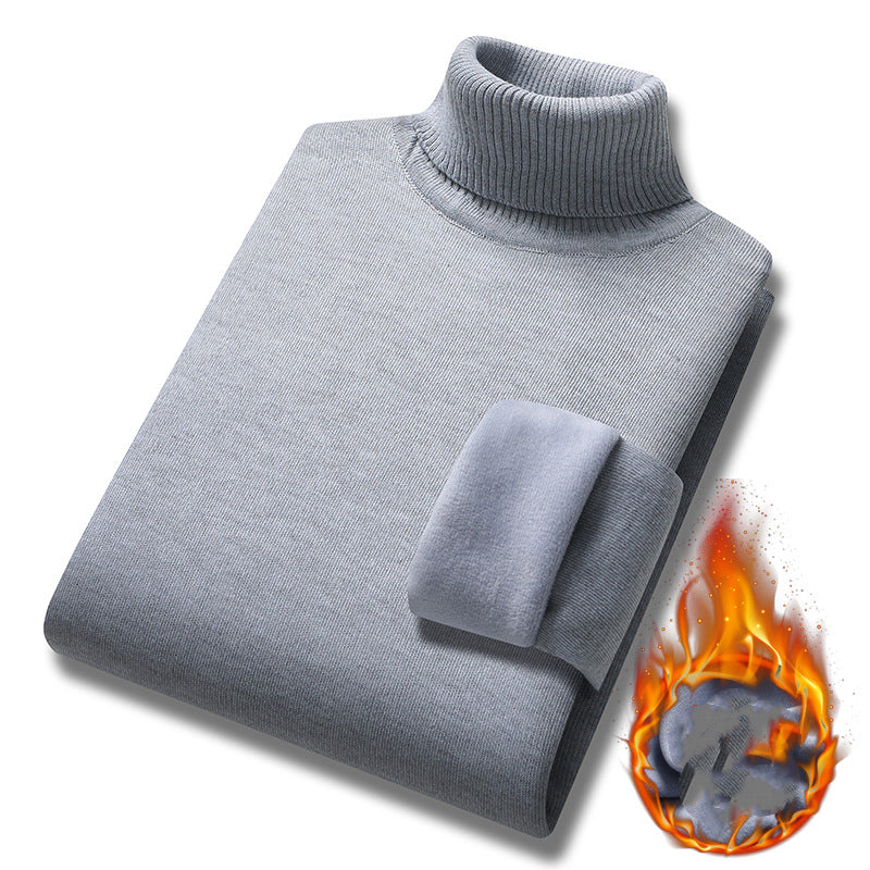 🔥【M-4XL】Nuevo suéter de cuello alto para hombre para otoño e invierno