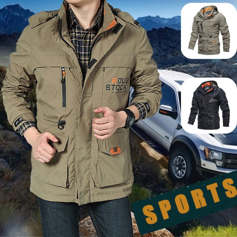 🔥【M-5XL】Chaqueta impermeable y cortavientos para hombre, otoño 2025