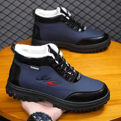 2024 nuevas botas de nieve impermeables y resistentes al frío, agarre fuerte, puedes correr en la nieve sin caerte de los zapatos