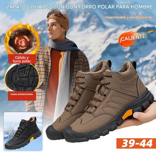 【39-44】🔥Nuevas botas de invierno para hombre | Botas Martin cálidas con forro | Calzado antideslizante para senderismo y escalada