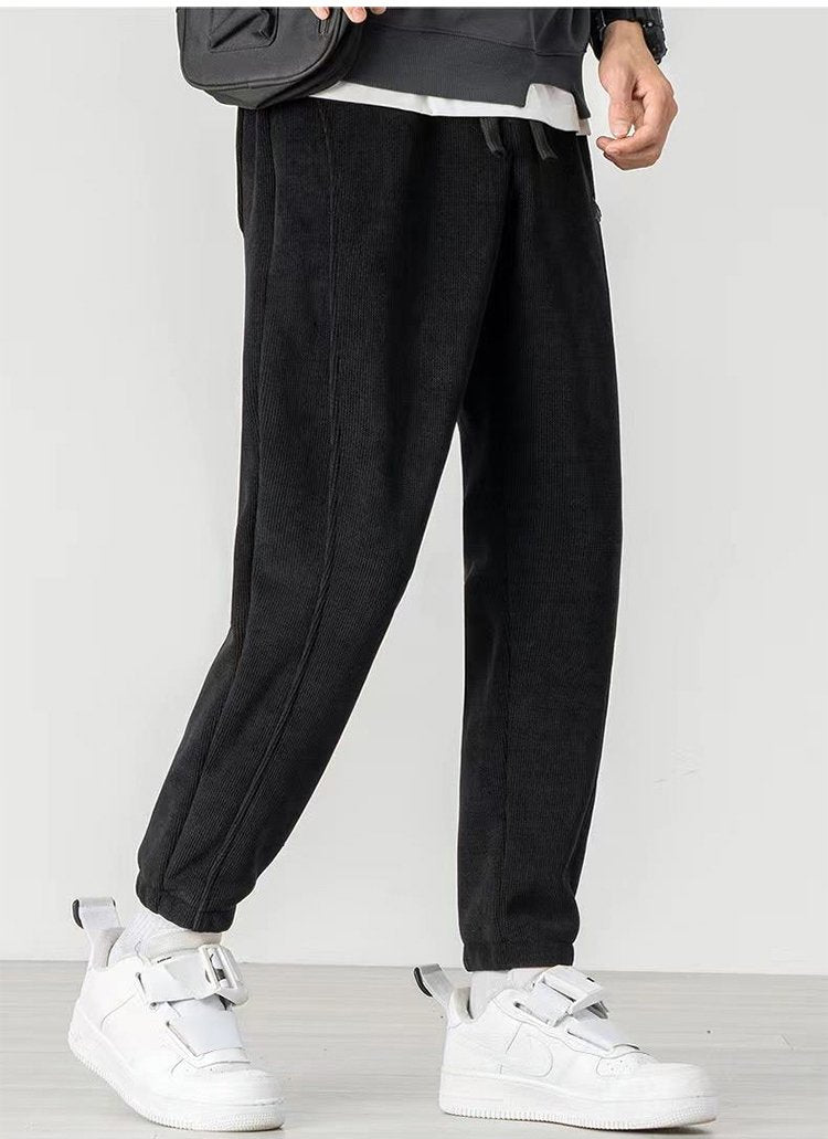 👖【M-5XL】¡Encanto masculino! 😍 Pantalones deportivos con puños, modernos y versátiles.