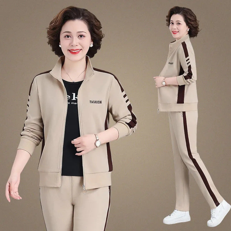 🔥【M-5XL】【Top + Pantalones】😍 Nuevo conjunto deportivo de moda de otoño para todos los días