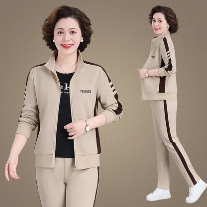 🔥【M-5XL】【Top + Pantalones】😍 Nuevo conjunto deportivo de moda de otoño para todos los días