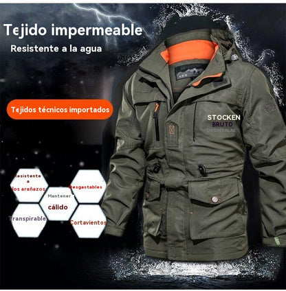 🔥【M-5XL】Chaqueta impermeable y cortavientos para hombre, otoño 2025