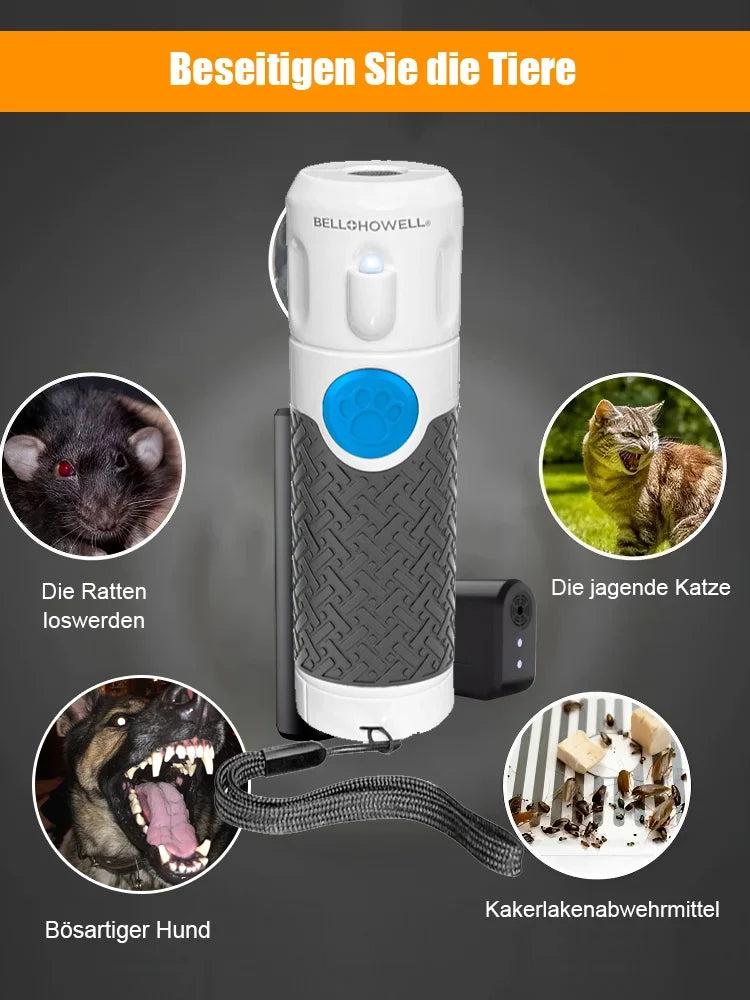 👪 【Αγοράστε 1 λάβετε 1 δωρεάν】Αυτό το υπερηχητικό απωθητικό σκύλων μπορεί να προστατεύσει εσάς και την οικογένειά σας!